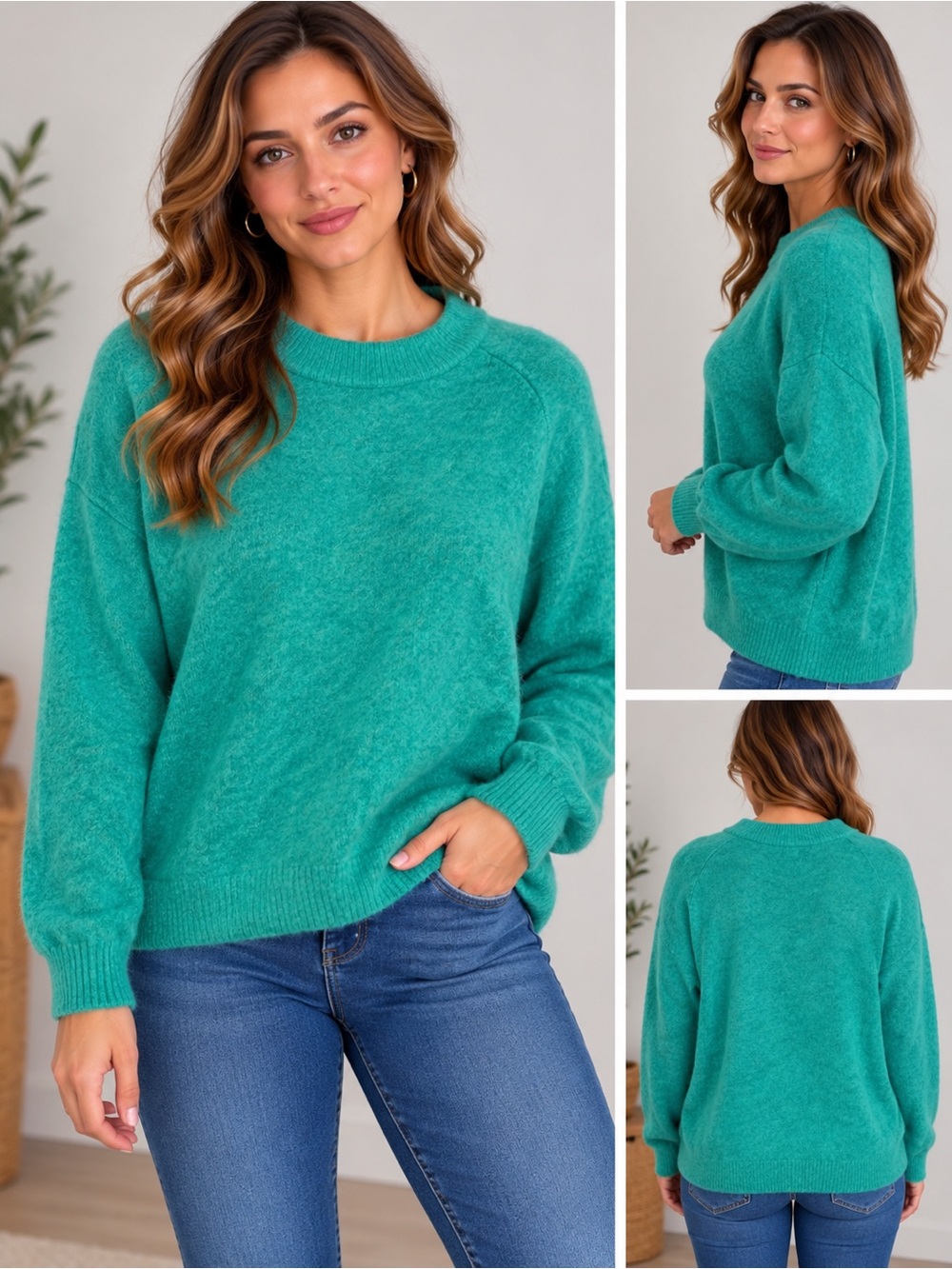 Women's Zara Alpaca Wool Sweater size XL